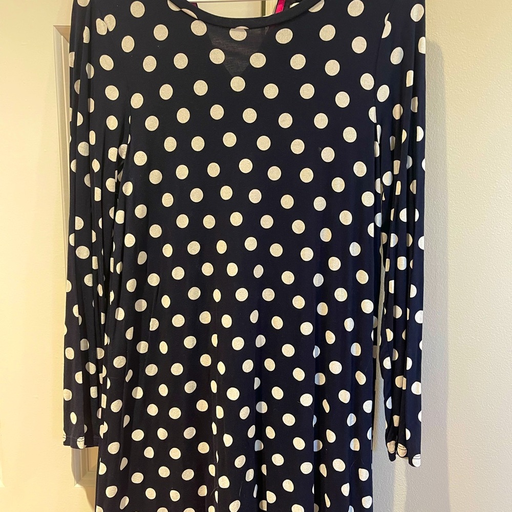 Crown & Ivy Classic Polka Dot Dress